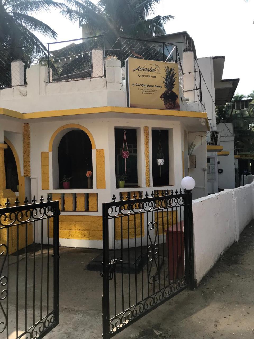 Aerostel - Backpacker'S Hostel In Goa Calangute Eksteriør bilde